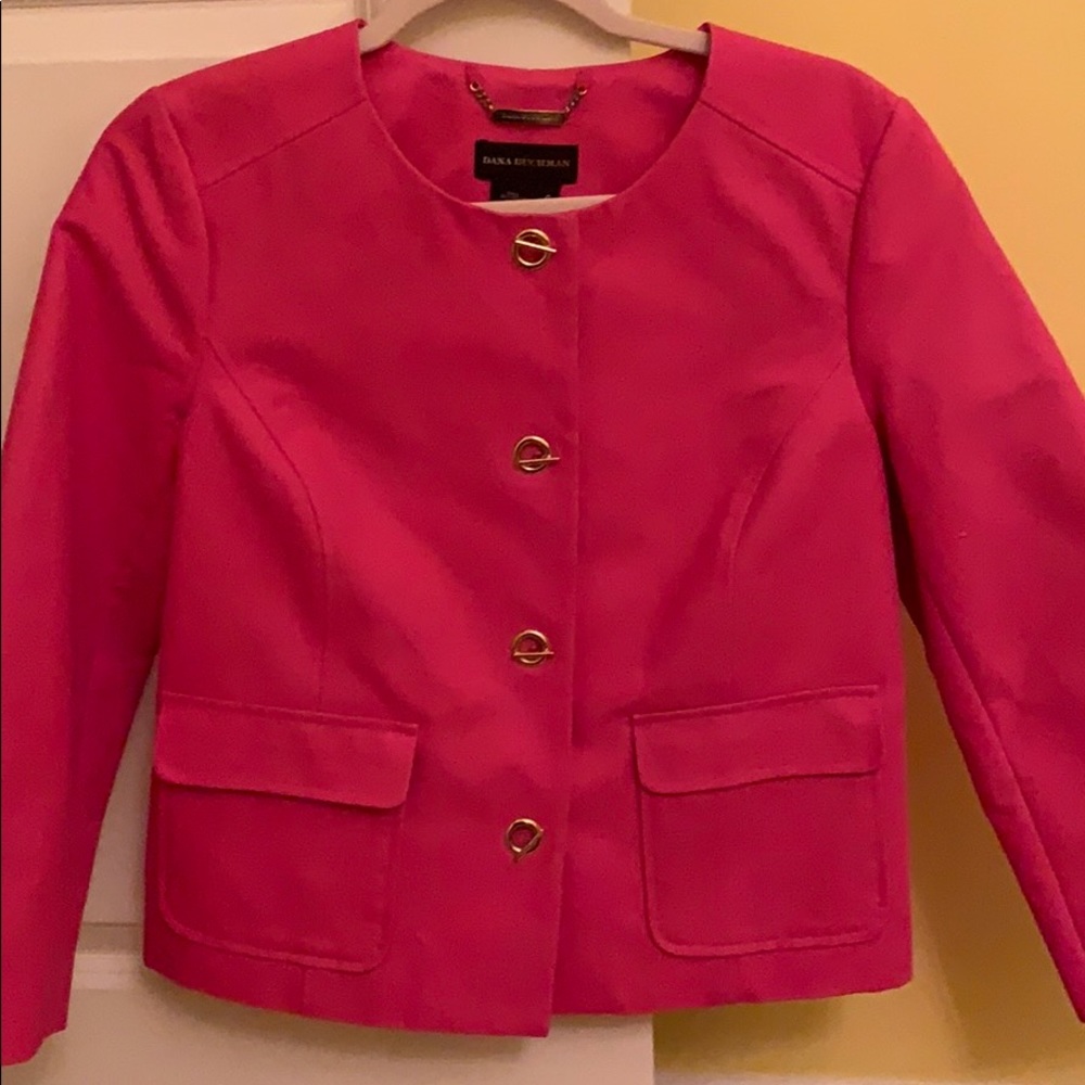 Pink blazer